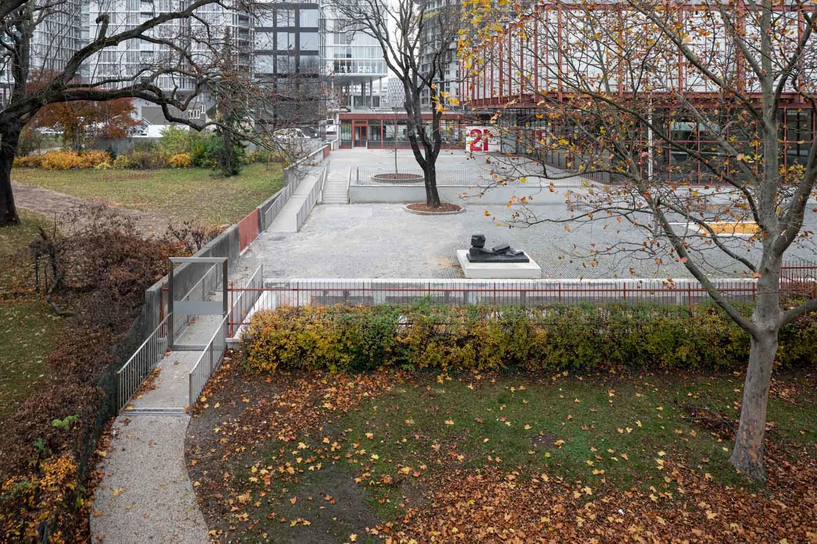 Erschliessung zum Park durch den Skulpturengarten, 21er Haus, Belvedere